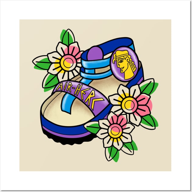 Herc Sandals Wall Art by Jahaziel Sandoval